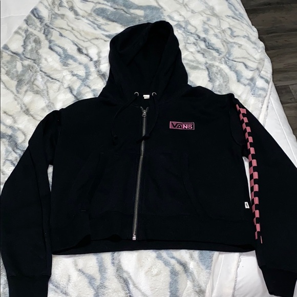 vans half zip jacket